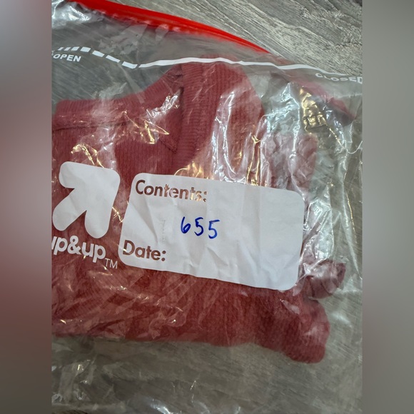 Free People Rust Lovely Lady Lace Crochet Cuff Waffle Thermal Small - Picture 11 of 11